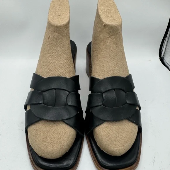 Bruno Magli | Shoes | Bruno Magli Black Sandals Sleek Slipon  display picture 1